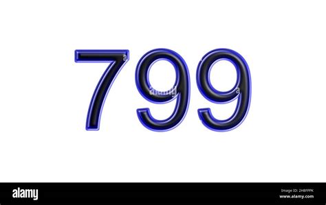 3D Lotto Number: 799 .